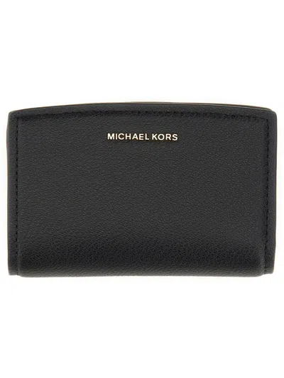 Michael Michael Kors Michael By Michael Kors "bryant Medium" Wallet In Black