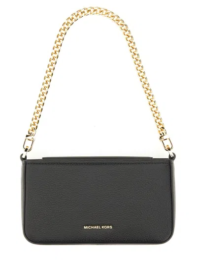 Michael Michael Kors Michael By Michael Kors "bryant Small" Convertible Clutch Bag In Black