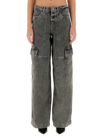 Michael Michael Kors Michael By Michael Kors Cargo Jeans In Gray