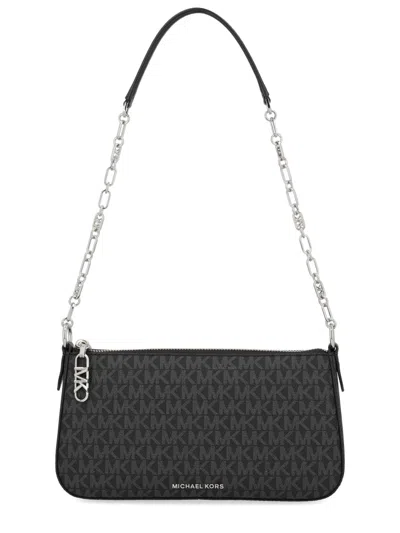 Michael Michael Kors Michael By Michael Kors Clutch Bag "empire" In Black