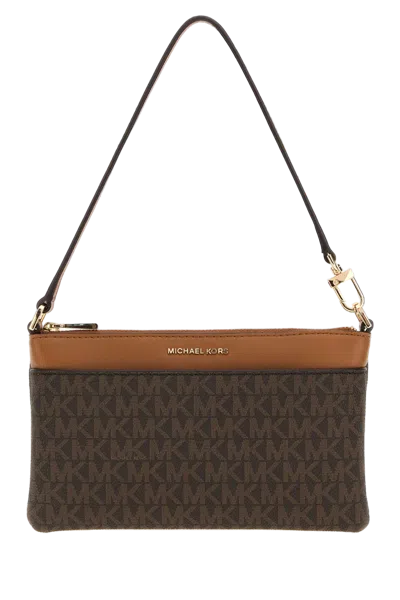 Michael Michael Kors Michael By Michael Kors Conv Clutch In Brown