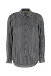 Michael Michael Kors Michael By Michael Kors Embroidered Satin Shirt