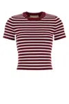 Michael Michael Kors Michael By Michael Kors Embroidered Stretch Viscose Blend T-shirt
