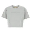 Michael Michael Kors Michael By Michael Kors Grey Cotton Blend T-shirt In Gray
