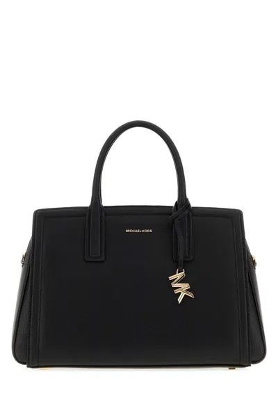 Michael Michael Kors Michael By Michael Kors Laila Top Handle Bag In Black