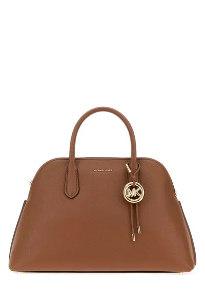 Michael Michael Kors Michael By Michael Kors Lg Dome Chn Stchl In Brown