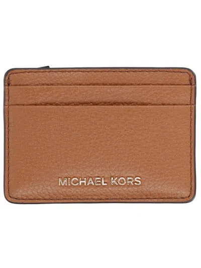 Michael Michael Kors Michael By Michael Kors Luxurious Leather Wallet In Buff