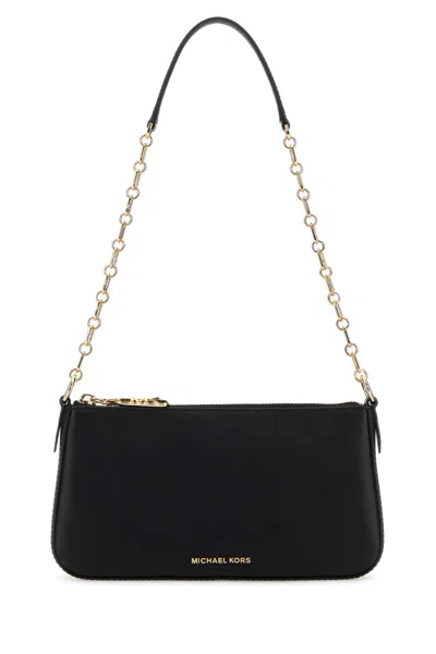 Michael Michael Kors Michael By Michael Kors Md Chain Pouchette In Black