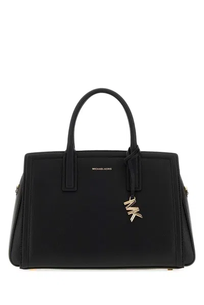 Michael Michael Kors Michael By Michael Kors Md Satchel In Black