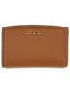 Michael Michael Kors Michael By Michael Kors Medium Leather Wallet In Sand