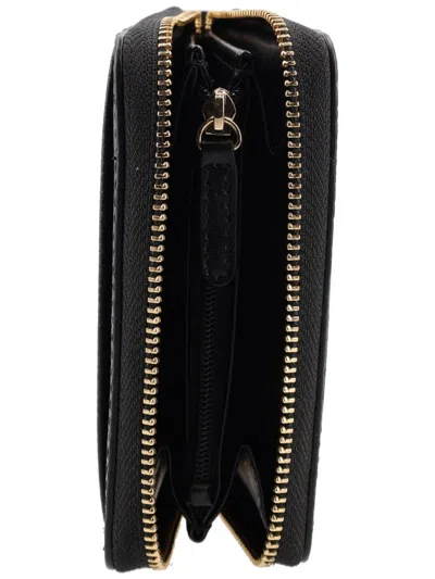 Michael Michael Kors Michael By Michael Kors Mini Leather Wallet In Black