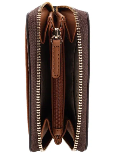 Michael Michael Kors Michael By Michael Kors Mini Wallet In Brown