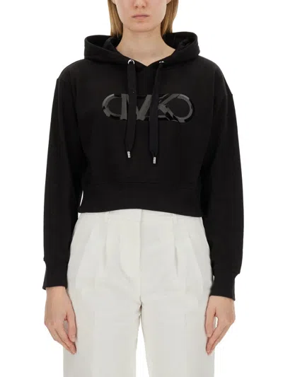 Michael Michael Kors Michael By Michael Kors Sweatshirt With Logo In Black