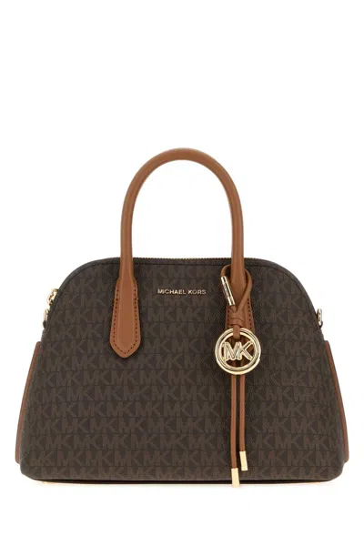 Michael Michael Kors Michael By Michael Kors Printed Canvas Freddie Handbag In Brown