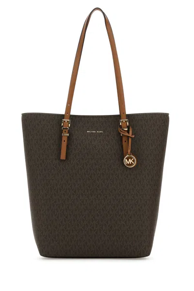 Michael Michael Kors Michael By Michael Kors Printed Canvas Large Quinn Shopping Bag
