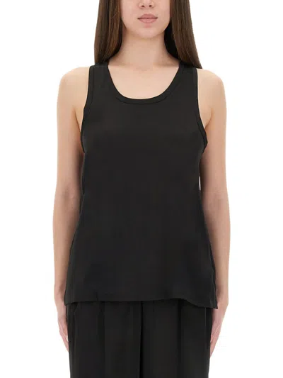 Michael Michael Kors Michael By Michael Kors Relaxed Fit Tank Top In Black