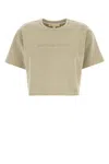 Michael Michael Kors Michael By Michael Kors Sage Green Cotton Blend T-shirt