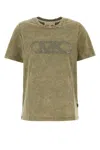 Michael Michael Kors Michael By Michael Kors Sage Green Cotton T-shirt In Green