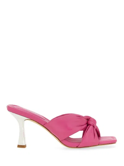Michael Michael Kors Michael By Michael Kors Sandal "elena" In Pink