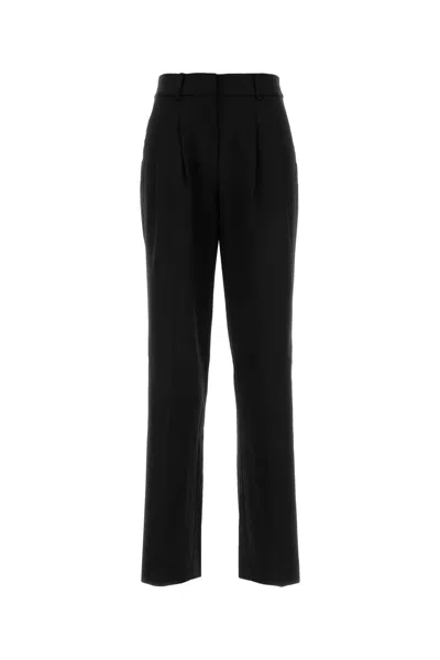 Michael Michael Kors Michael By Michael Kors Sculpted Polyester-wool Blend Dress In Black