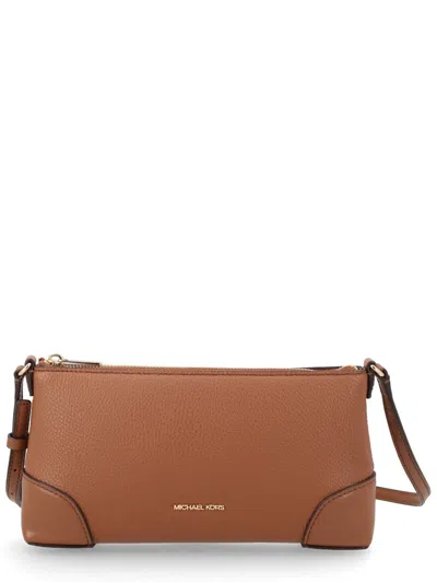 Michael Michael Kors Michael By Michael Kors Shoulder Bag With Logo In Brown