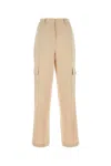 Michael Michael Kors Skin Pink Triacetate Blend Wide-leg Pant In Pink