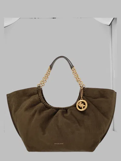 Michael Michael Kors Michael By Michael Kors Slouchy Chain-handle Tote Bag In Green