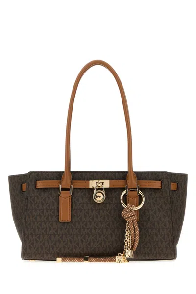 Michael Michael Kors Michael By Michael Kors Sm Ew Shoulder Tote In Brown