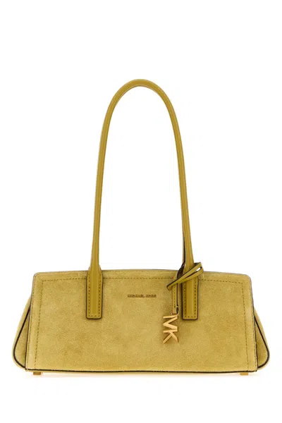 Michael Michael Kors Michael By Michael Kors Sm Ew Shoulder Tote In Yellow