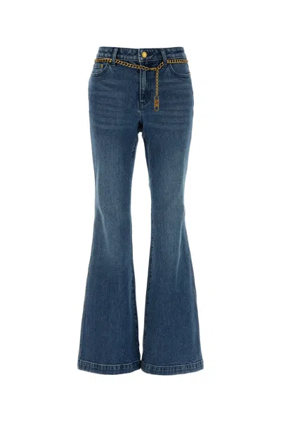 Michael Michael Kors Michael By Michael Kors Stretch Denim Jeans In Blue
