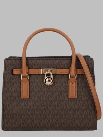 Michael Michael Kors Michael By Michael Kors Structured Satchel Bag 21 X 27 X 10 Cm In Brown