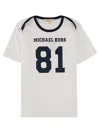 Michael Michael Kors Michael By Michael Kors T Shirt With Logo In White