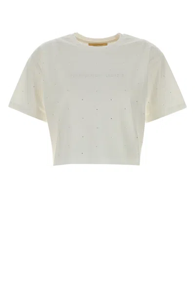 Michael Michael Kors Michael By Michael Kors White Cotton T-shirt