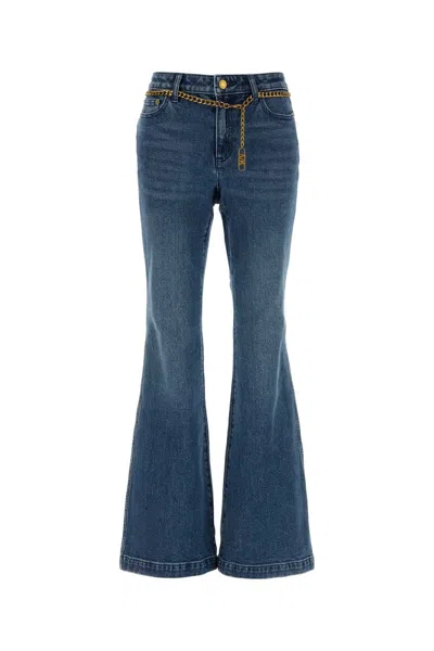 Michael Michael Kors Michael By Michael Kors Stretch Denim Jeans In Blue
