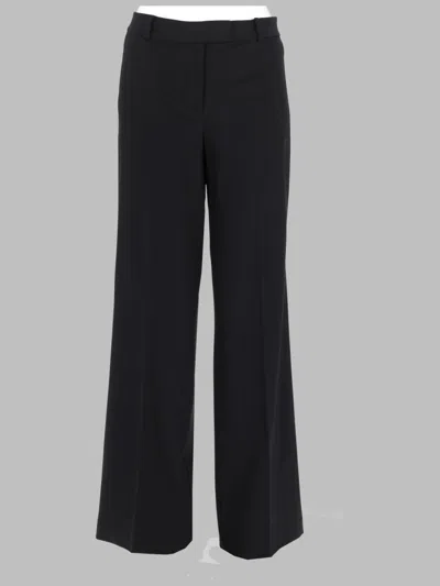 Michael Michael Kors Michael By Michael Kors Wool Trousers For Women In Black