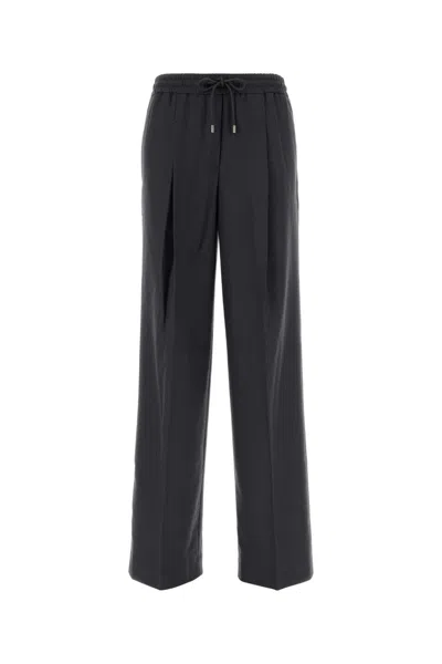 Michael Michael Kors Michael By Michael Kors Wool-blend Trouser Pants In Black