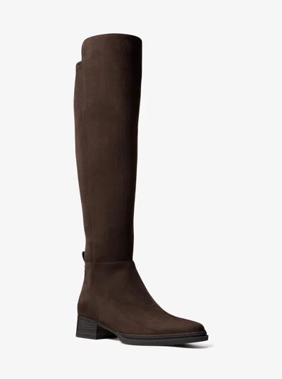 Michael Michael Kors Michael Kors Lex Riding Boot In Brown