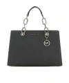 Michael Michael Kors Cynthia Diagonal Backpack In Black