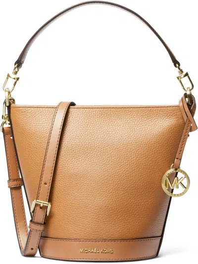 Michael Michael Kors Michael Kors Townsend Small Top Zip Convertible Crossbody, Pale Peanut In Brown
