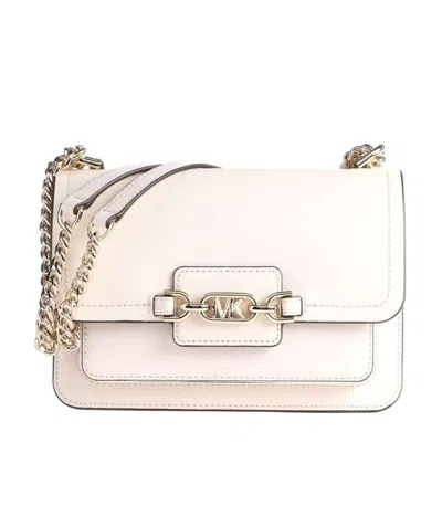 Michael Michael Kors Micro-standard Shoulder Bag In White