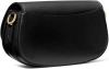 Michael Michael Kors Mila Small East/west Chain Sling Messenger Black In Black