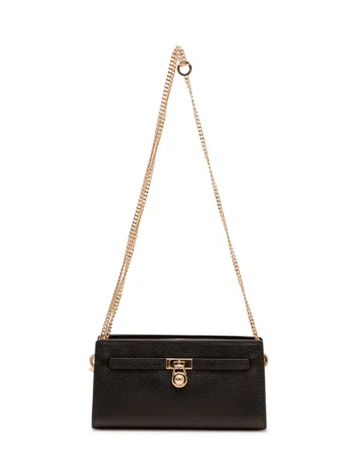 Michael Michael Kors Mini Convertible Crossbody Clutch In Black