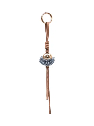 Michael Michael Kors Mini Floral Charm Accessory In Chambray