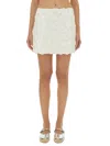 Michael Michael Kors Lace Pull On Cover Up Skirt
