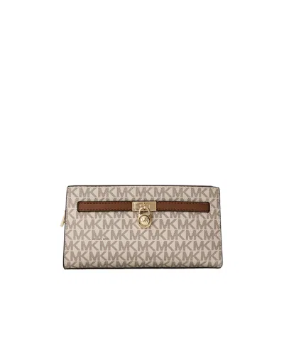 Michael Michael Kors Minimalist Chain Wallet Bag In Nude