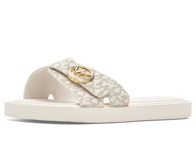 Michael Michael Kors Mk Pool Slides In White