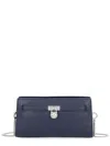 Michael Michael Kors Extra-small Hamilton Moderne Shoulder Bag In Blue