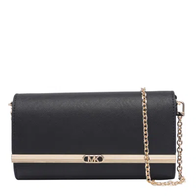 Michael Michael Kors Mona Clutch In Black