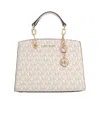 Michael Michael Kors Cynthia Small Presbyopia Shoulder Bag In White