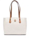 Michael Michael Kors Monogram-pattern Large Tote Bag In Neutrals